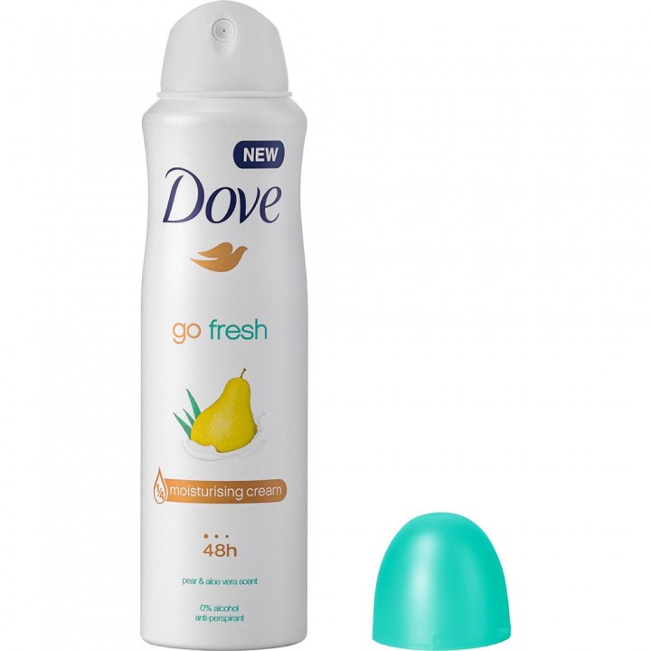 Антиперспірант-аерозоль Dove Go Fresh з ароматом Груші й Алое вера 150 мл (8710908559235) 
