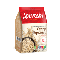 Пластівці вівсяні Добродія Супер геркулес №1 400 г (4820182202469)