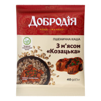 Каша Добродия казацкая с мясом 40 г (4820182202223)