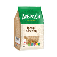Пластівці гречані Добродія 400 г (4820182200083)
