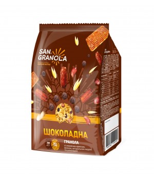 Гранола шоколадна San Granola 300 г (4820182202407)