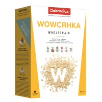 WOWСЯНКА WHOLEGRAIN пластівці вівсяні з цільного зерна Добродія 500 г (4820182202834)