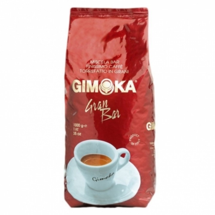 Кофе в зернах Gimoka Rosso Gran Bar 1 кг (8003012000039)