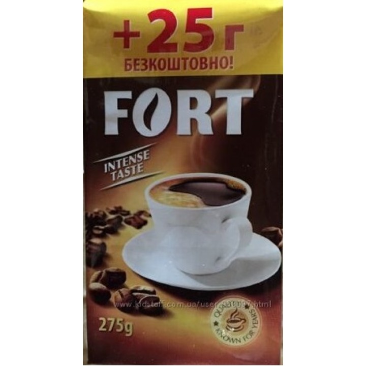 Кофе молотый Fort Форт 275г (5900788019919)