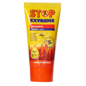 Крем от комаров, мошек и слепней Stop Extreme Максимум 50мл (4820212940484)