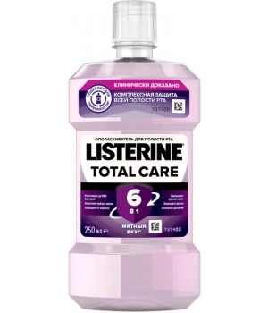 Ополаскиватель для полости рта Listerine Total Care 250 мл (3574661104522)