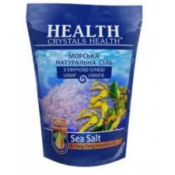 Сіль морська натуральна "Crystals Health" для ванн "іланг-іланг" 500 г (4820106490217)