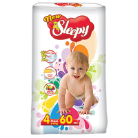 Подгузники Sleepy Super Maxi 7-18 кг 36 шт. (8697512321826)