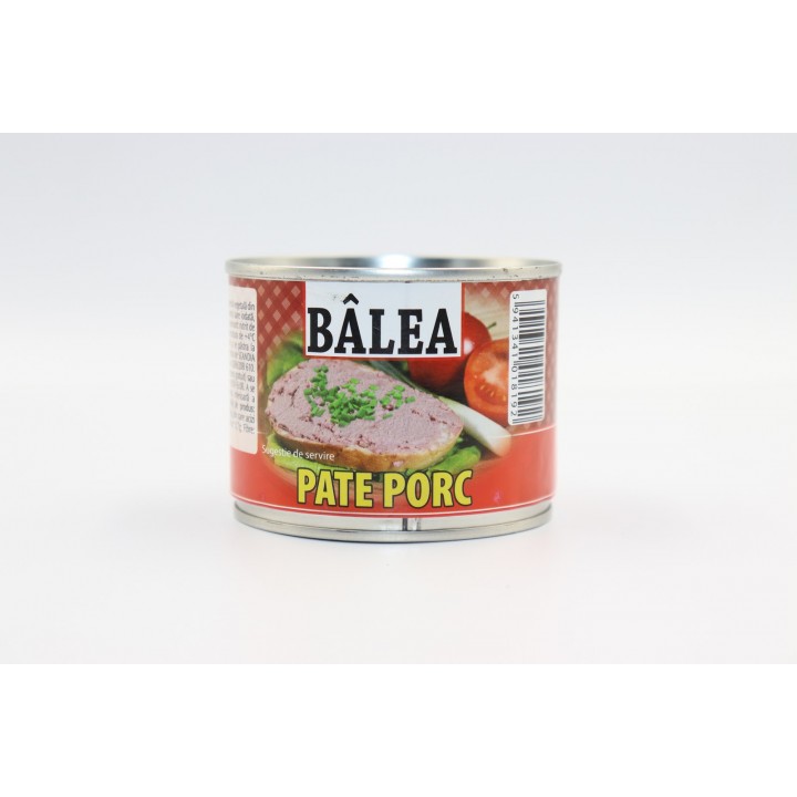 Паштет Balea  свинячий консервований стерилізований, 200г (5941341018192)