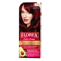 Стійка крем-фарба для волосся Florex Super Божоле 7.0, 1 шт (4823001601450)