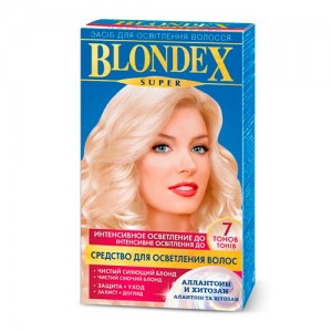 Средство для осветления волос Blondex Super Аллантоин и хитозан, 100 г (4823001602914)