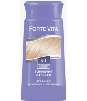 Бальзам тонуючий Supermash Forte Vita 9.1 Платиновий блондин 150 мл (4823001605199)