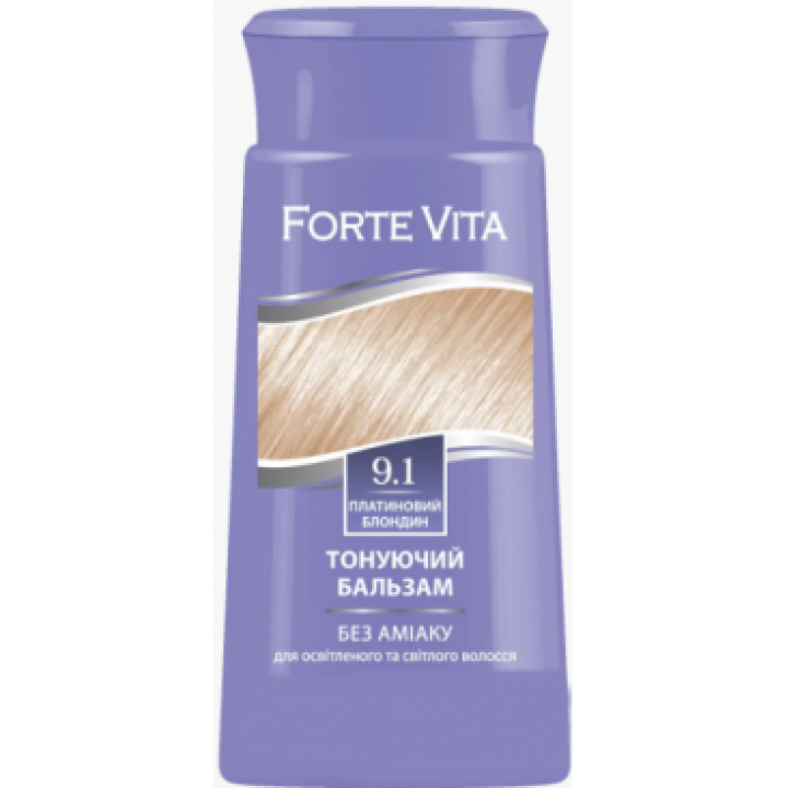 Бальзам тонирующий Supermash Forte Vita 9.1 Платиновый блондин 150 мл (4823001605199)