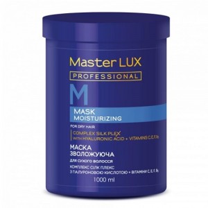 Маска Master Lux Professional зволожуюча для сухого волосся Moisturizing, 1000 мл