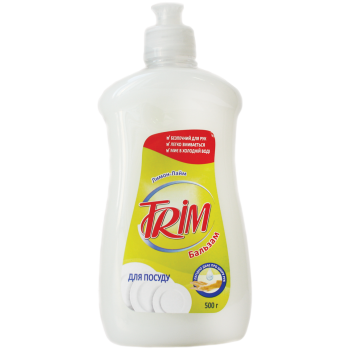 Бальзам Trim Dishwashing Liquid с ароматом лимона-лайма 500 мл (4820074490653)