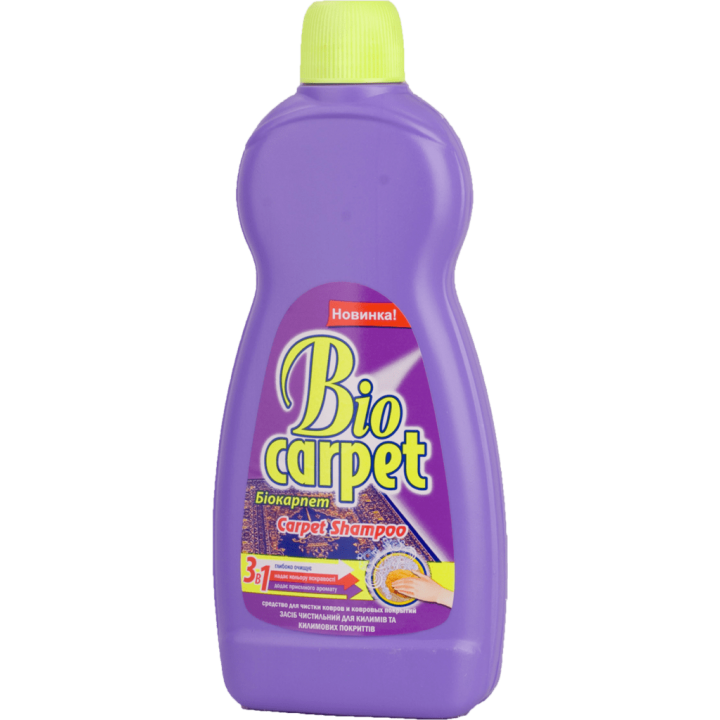 Спрей-плямовивідник Biocarpet spray засіб для чищення килимів та м'яких меблів 750 мл (5946004007636)