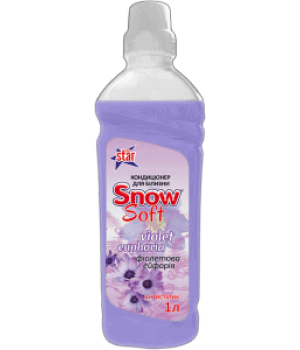 Засіб для пом'якшення тканин Snow Soft з ароматом Violet Euphoria  1л (5946004008619)