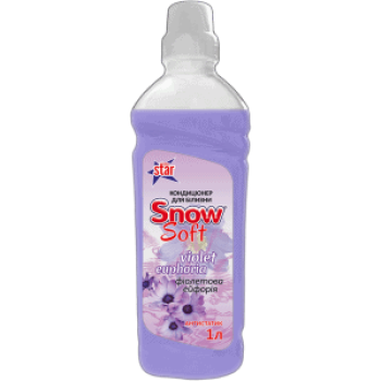 Средство для смягчения тканей Snow Soft с ароматом Violet Euphoria 1л (5946004008619)