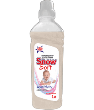 Средство для смягчения тканей Snow Soft с ароматом Sensitivity 1л (4820074491216)