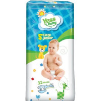 Подгузники Yess Baby Super Junior 11-25 кг 32шт.