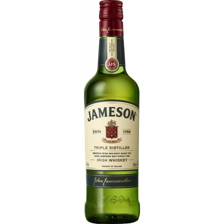 Віскі Jameson Irish Whiskey 40% 0.5 л (5011007015534)