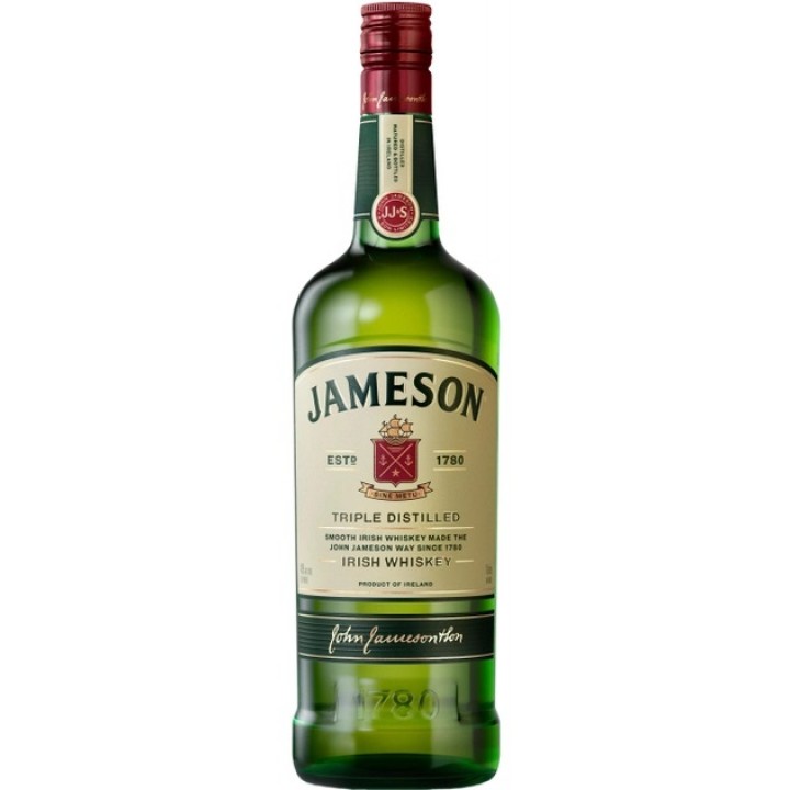 Виски Jameson Irish Whiskey 40% 1 л (5011007003227)