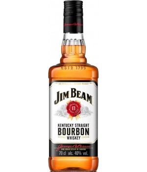 Виски Jim Beam White 4 года выдержки 40% 0.7 л (5010278100826)