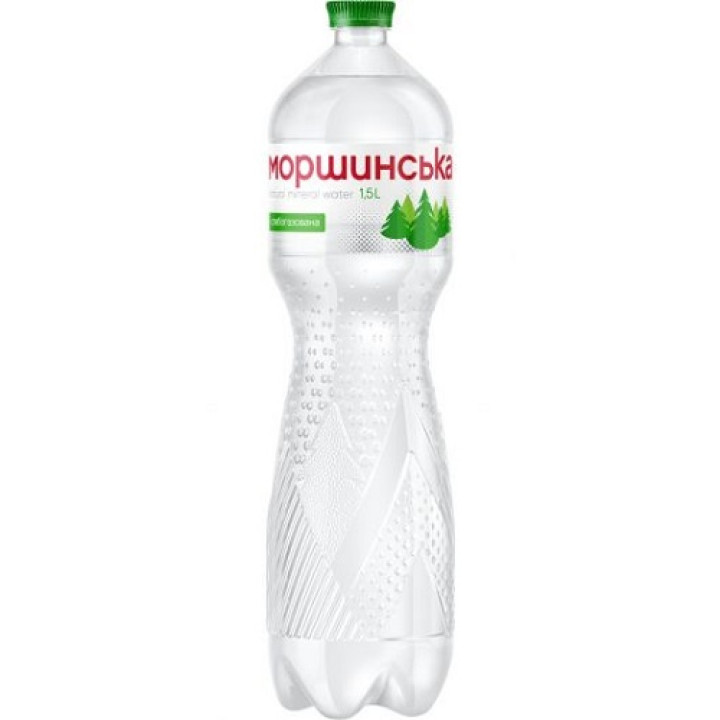 Вода минеральная Моршинская слабогазированная 1.5 л (4820017000253)