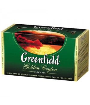 Чай чорний Greenfield Golden Ceylon 25х2 г