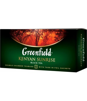 Чай черный Greenfield Kenyan Sunrise 25х2 г