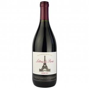 Вино Lettres de Paris ROUGE SEC красное сухое 0,75 11% (3760010296936)