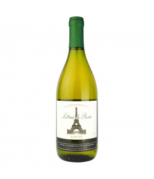 Вино Lettres de Paris BLANC SEC белое сухое 0,75 11% (3760010296943)