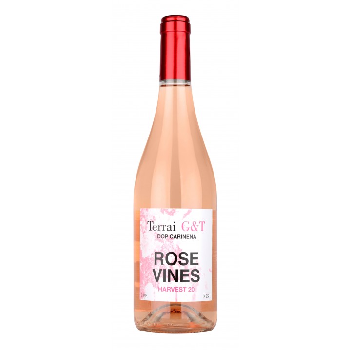 Вино Terrai виноградное розовое сухое ГАРНАЧА-ТЕМПРАНИЛЬЙО, с защищенным наименованием по происхождению 0,75 л (8424659107064)
