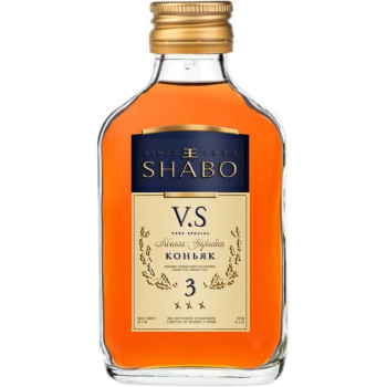 Коньяк Украины Shabo VS 3* 0.1 л 40% ( 4820070409963)