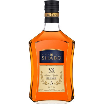 Коньяк Украины Shabo VS 3* 0.25 л 40% ( 4820070400861)