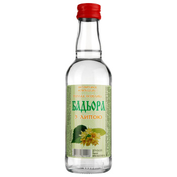 Водка особенная "БОДЕРА С ЛИПОЙ" 40% 0,25л
