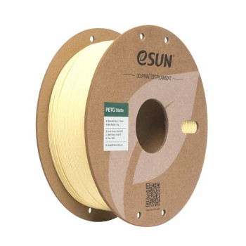 Філамент eSun PETG-Matte, мигдально-жовтий, 1кг/рулон, з паперовою втулкою, 1,75мм Філамент eSun PETG-Matte, мигдально-жовтий, 1кг/рулон, з паперовою втулкою, 1,75мм
