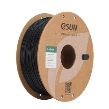 Філамент eSun PLA-Basic, чорний, 1кг/рулон, з паперовою втулкою, 1,75мм Філамент eSun PLA-Basic, чорний, 1кг/рулон, з паперовою втулкою, 1,75мм