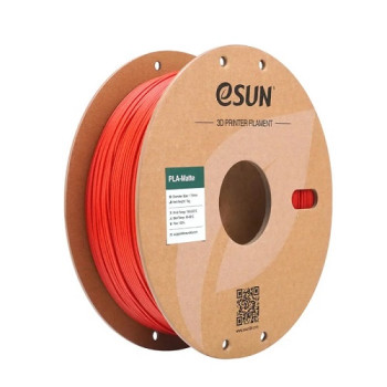 Філамент eSun PLA-Matte, яскраво-червоний, 1кг/рулон, з паперовою втулкою, 1,75мм Філамент eSun PLA-Matte, яскраво-червоний, 1кг/рулон, з паперовою втулкою, 1,75мм