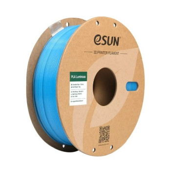 Філамент eSun PLA-Luminous, світло-синій,1кг/рулон, з паперовою втулкою, 1,75мм Філамент eSun PLA-Luminous, світло-синій,1кг/рулон, з паперовою втулкою, 1,75мм