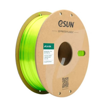 Філамент eSun PLA-Silk, лаймовий, 1кг/рулон, з паперовою втулкою, 1,75мм Філамент eSun PLA-Silk, лаймовий, 1кг/рулон, з паперовою втулкою, 1,75мм