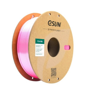 Філамент eSun PLA-Silk, рожевий, 1кг/рулон, з паперовою втулкою, 1,75мм