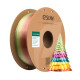 Филамент eSun PLA-Silk Rainbow, радужный В, 1кг/рулон, с бумажной втулкой, 1,75мм