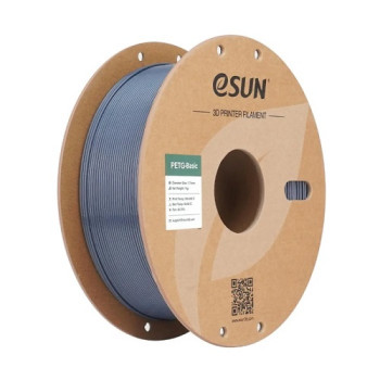 Філамент eSun PETG-Basic, сірий, 1кг/рулон, з паперовою втулкою, 1,75мм Філамент eSun PETG-Basic, сірий, 1кг/рулон, з паперовою втулкою, 1,75мм