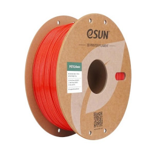 Філамент eSun PETG-Basic, червоний, 1кг/рулон, з паперовою втулкою, 1,75мм