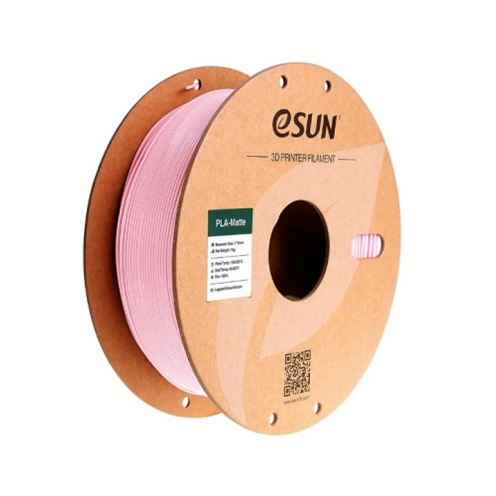 Филамент eSun PLA-Matte, розовый (peach pink), 1 кг
