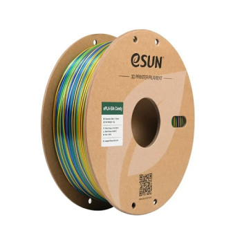 Філамент eSun PLA-Silk Candy, жовтий+синій+зелений (gold blue green), 1 кг