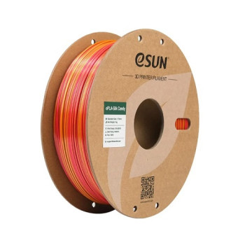 Філамент eSun PLA-Silk Candy, червоний+жовтий (red gold), 1 кг