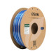 Филамент eSun PLA-Silk Candy, серый+синий (silver blue), 1 кг