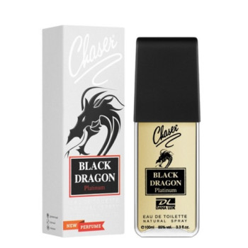 Туалетная вода для мужчин CHASER BLACK DRAGON PLATINUM 100 ml